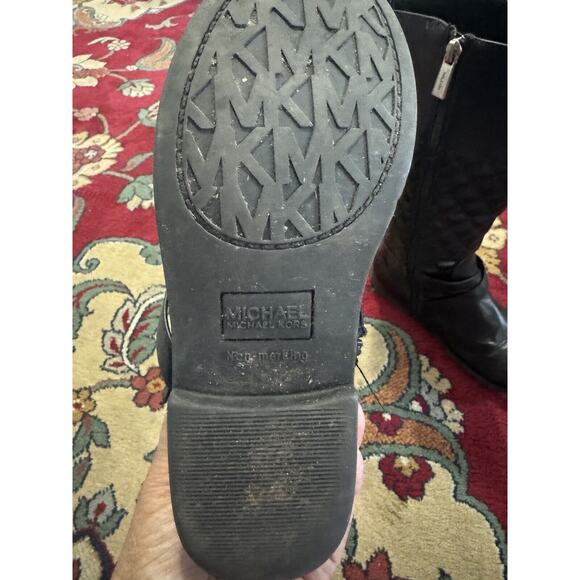 -SHOES BOOTS Girls Michael Kors Boots Black Size 3 US - Picture 8 of 9